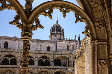 Fototapeta premium Monastery of Jeronimos, Lisbon, Portugal