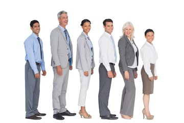 Fototapeta premium Business people looking at camera 