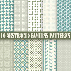 collection seamless abstract backgrounds