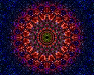 Fotobehang Mandala good vibes and energy © montserrat117