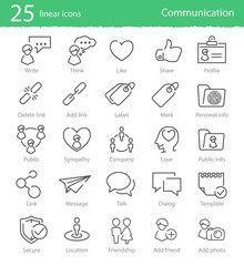 Vector social media icons