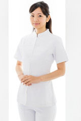 portrait of young asian nurse 