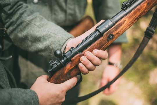 German military decoration on the uniform of a German soldier