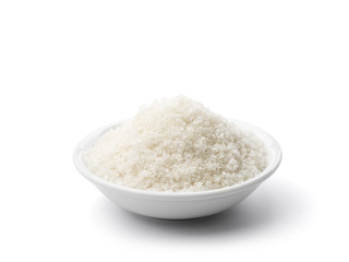 Fototapeta na wymiar Salt isolated on white background