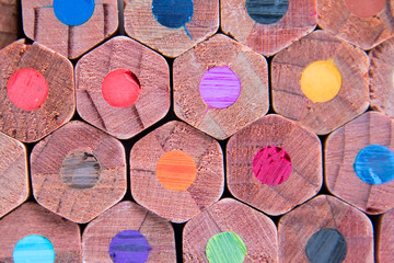 Color pencils background