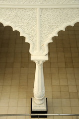Sultan Ismail Airport Mosque at Senai Airport in Malaysia