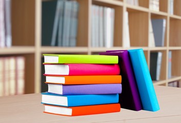 Book, Stack, Textbook.
