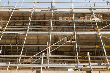 Building Site Scaffolding