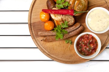 German, food, bratwurst.