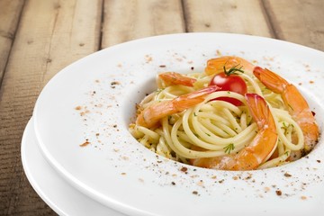 Food, Dining, Pasta.