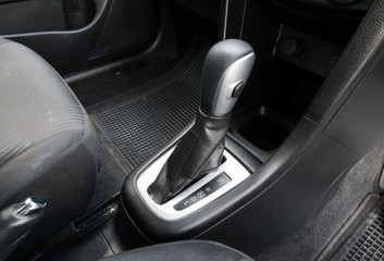 Automatic transmission gear shift.