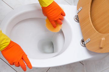 cleaning - WC reinigen, putzen