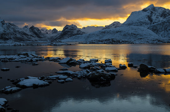 Lofoten sunset