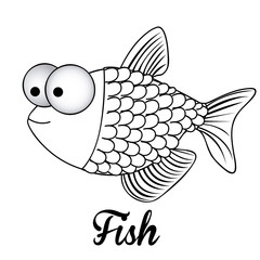 Fototapeta premium Fish design