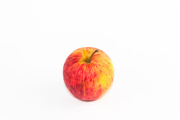 Red Apple in bowl