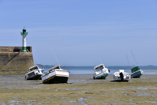 Port of Saint-Quay-Portrieux in France