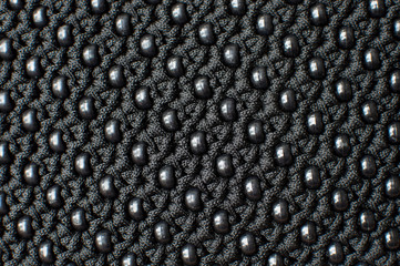 Black fabric texture
