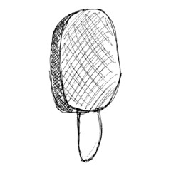 illustration of an ice lolly