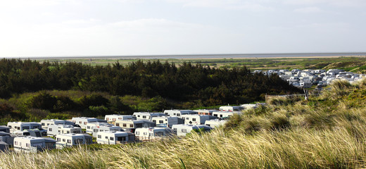 camping on the island of Sylt Westerland