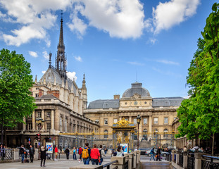 Fototapeta premium Palais de Justice de Paris