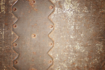 Old treasure chest close-up