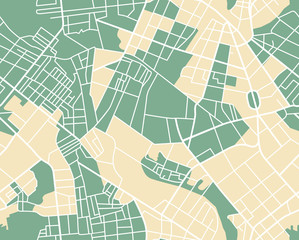 City map seamless
