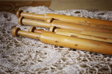 bobbins for weaving lace