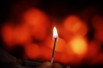 Fire flames background