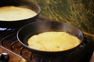 the national dish of pancakes