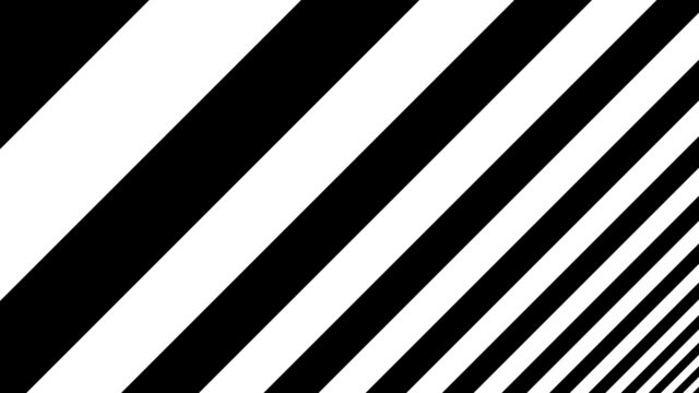 Oncoming diagonal lines from right to left