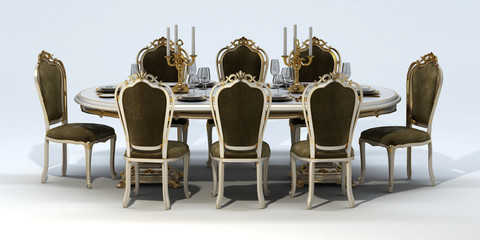 Baroque Dining Room