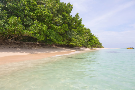 Beach on the Bocas del Toro islands, Panama