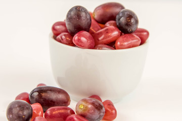 purple grapes vs purple jelly beans