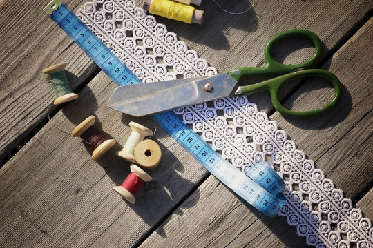 Accessories for sewing scissors