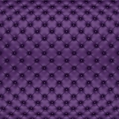 Violet Buttoned Leather Background 