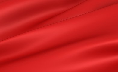 Obraz premium Red Abstract Cloth Background