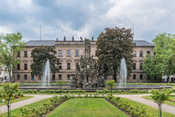 Erlangen Schloss und Schlossgarten