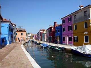 Fototapeta na wymiar A view of Venice, Italy 