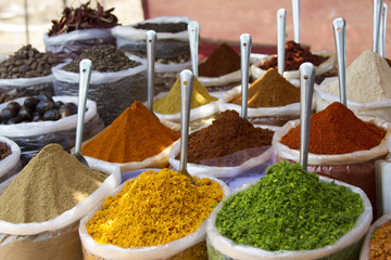 Spice Indian bazaar  Anjuna Market  Goa