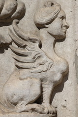 Détail d'un église de Lisbonne