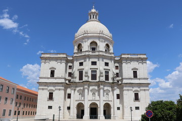 Fototapeta na wymiar Panthéon national à Lisbonne