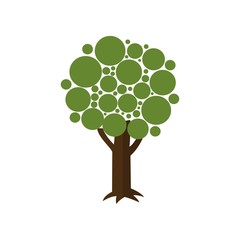Digital vector tree set
