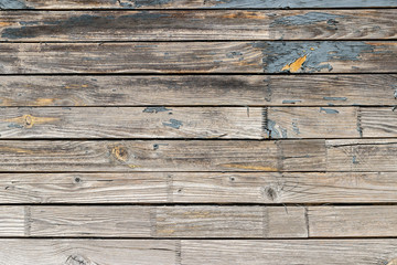 Obraz na płótnie Canvas Old painted wood wall - texture or background