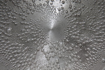 background: close-up bubbles of boiling water
