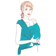 Baby wrap carrier