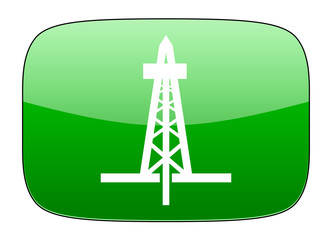 drilling green icon