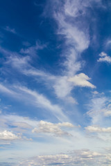 Fototapeta premium Afternoon clouds drift