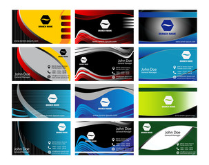 Various Business Card Template
