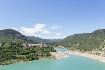 Naklejka premium Puebla de Arenoso (Castellón, España).