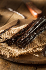 Raw Organic Vanilla Beans